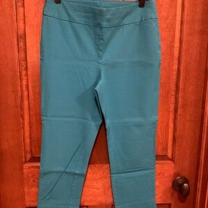 Chico’s Turquoise So Slimming Pants